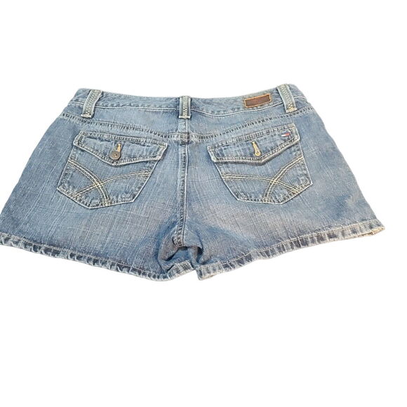 Tommy Hilfiger Denim Blue Jean Shorts Women Size 8 100% Cotton Columbia - Picture 2 of 12